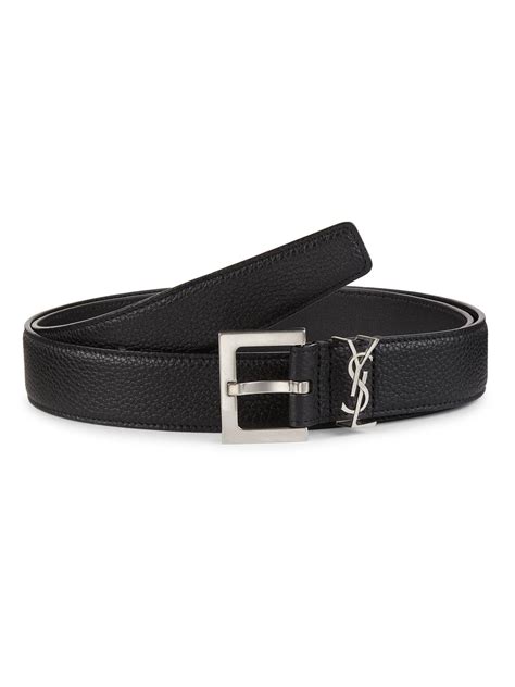 ysl monogram belt